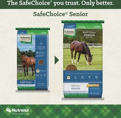 Nutrena SafeChoice Senior Horse Feed, 50-lb bag slide 2 of 8