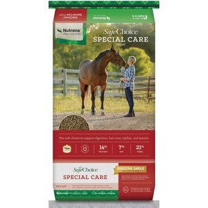 Nutrena SafeChoice Special Care Horse Feed, 50-lb bag