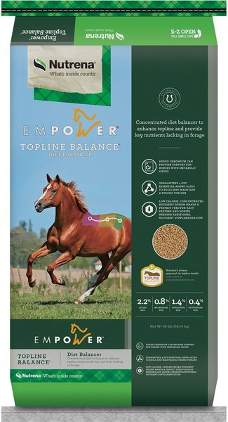 Nutrena Empower Topline Balance Horse Supplement, 40-lb bag slide 1 of 9