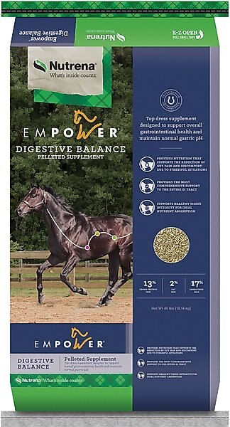 Nutrena Empower Digestive Balance Horse Supplement, 40-lb bag slide 1 of 9