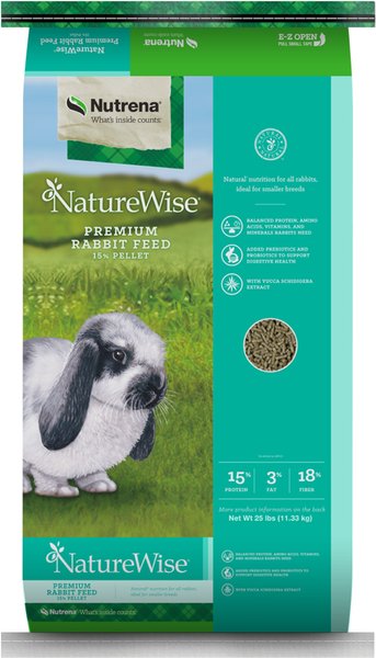 Naturewise 18 2025 performance rabbit feed