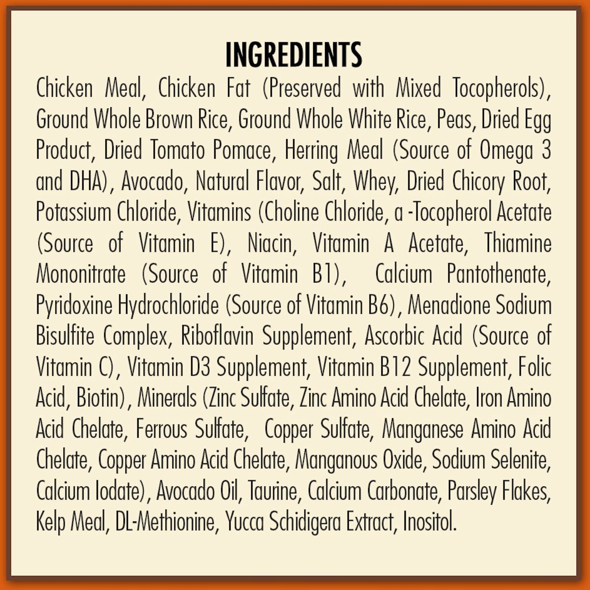AVODERM Natural Kitten Chicken & Herring Meal Formula Dry Cat Food, 6