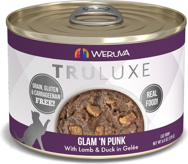 Weruva Truluxe Glam 'N Punk with Lamb & Duck in Gelee Grain-Free Canned Cat Food
