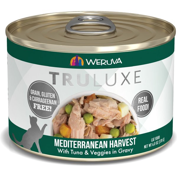 Weruva Truluxe Kawa Booty with Kawakawa Tuna in Gravy Grain-Free Canned Cat Food