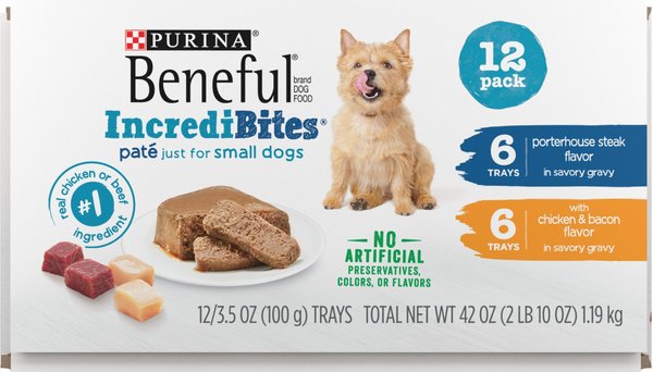 PURINA BENEFUL IncrediBites Chicken Bacon Porterhouse Steak