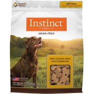 Instinct by Nature's Variety Grain-Free with Chicken Meal & Cranberries Oven-Baked Biscuit Dog Treats