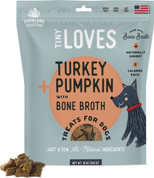 FARMLAND TRADITIONS Tiny Loves Turkey Pumpkin with Bone Broth