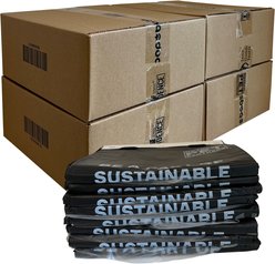 Natural Pet Partners USDA Certified Biobased Flat Header Pull-Strap Dog Waste Bags, 3,200 count