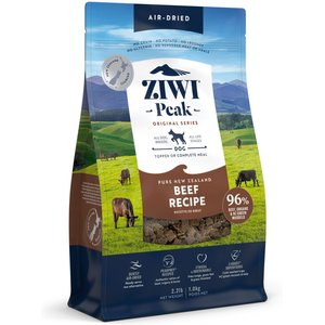 Ziwi Peak Beef Grain-Free Air-Dried Dog Food, 2.2-lb bag