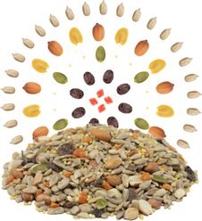 Melody Select Waste Free Nut & Fruit Bird Food, 5-lb bag slide 2 of 9