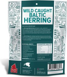 Plato Baltic Herring Dog & Cat Treat, 8.5-oz bag slide 2 of 3