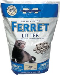 Marshall Fresh N Clean Ferret Litter, 5-lb bag