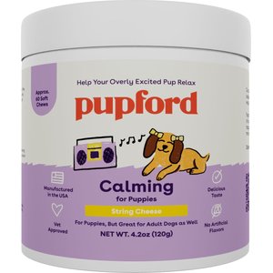 Pupford Calming Puppy Supplement, 4.2-oz jar