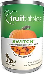 Fruitables Switch Pet Food Transition Dog & Cat Supplement, 15-oz, case of 12