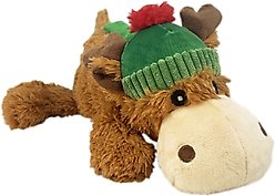 KONG Holiday Cozie Reindeer Dog Toy, Assorted Colors, Medium