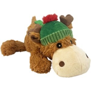 KONG Holiday Cozie Reindeer Dog Toy, Assorted Colors, Medium