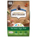 Rachael Ray Nutrish Real Chicken & Veggies Recipe Dry Dog Food, 40-lb bag, bundle of 2