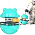 Shele Tumbler Interactive Cat Toy, Turquoise