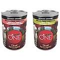 Purina ONE SmartBlend True Instinct Classic Ground with Real Beef & Wild-Caught Salmon + True Instinct Classic Ground with Real Chicken & Duck Canned Dog Food