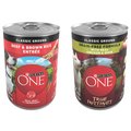 Purina ONE SmartBlend True Instinct Classic Ground with Real Chicken & Duck + Classic Ground Beef & Brown Rice Entree Canned Dog Food
