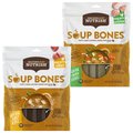 Rachael Ray Nutrish Turkey & Rice Flavor Soup Bones + Soup Bones Chicken & Veggies Flavor Dog Treats