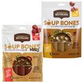 Rachael Ray Nutrish Soup Bones Minis Beef & Barley Flavor + Soup Bones Turkey & Rice Flavor Dog Chew Treats