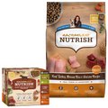 Rachael Ray Nutrish Real Turkey, Brown Rice & Venison Recipe Dry Food + Natural Variety Pack Wet Dog Food