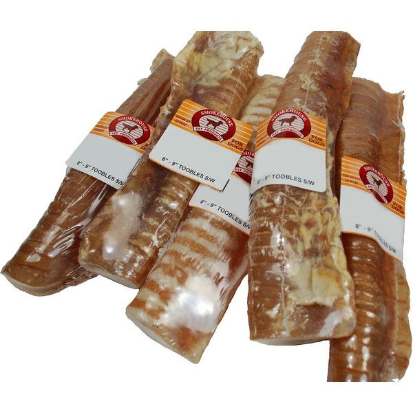 Bravo! Bag-O-Chews 3.5" Beef Trachea Chews Dry-Roasted Dog Treats
