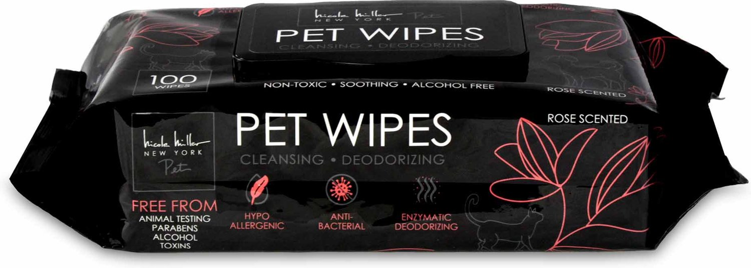 Nicole Miller Dog Wipes, 100 count