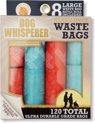 Dog Whisperer Agility Dog Waste Bag, 120 count