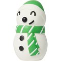 Frisco Holiday Snowman Latex Squeaky Dog Toy, Medium/Large