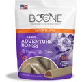 Boone Big Adventure Bones Bacon & Pumpkin Dog Chew Treats, 18-oz bag