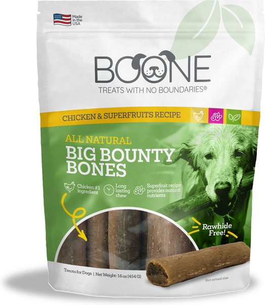 Boone Bounty Large Bones Dog Treats, 16-oz bag