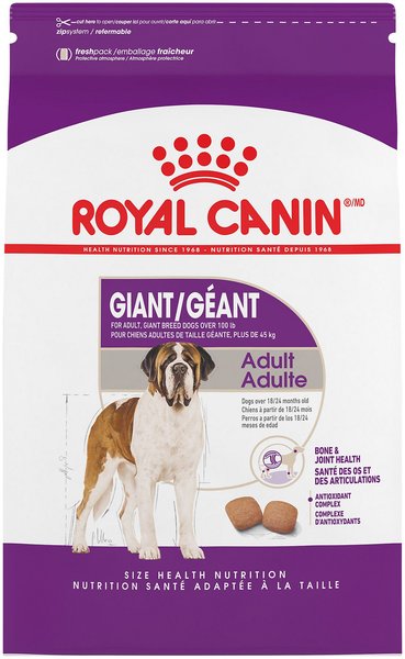 Royal Canin Size Health Nutrition Giant Adult Dry Dog Food, 30-lb bag slide 1 of 9