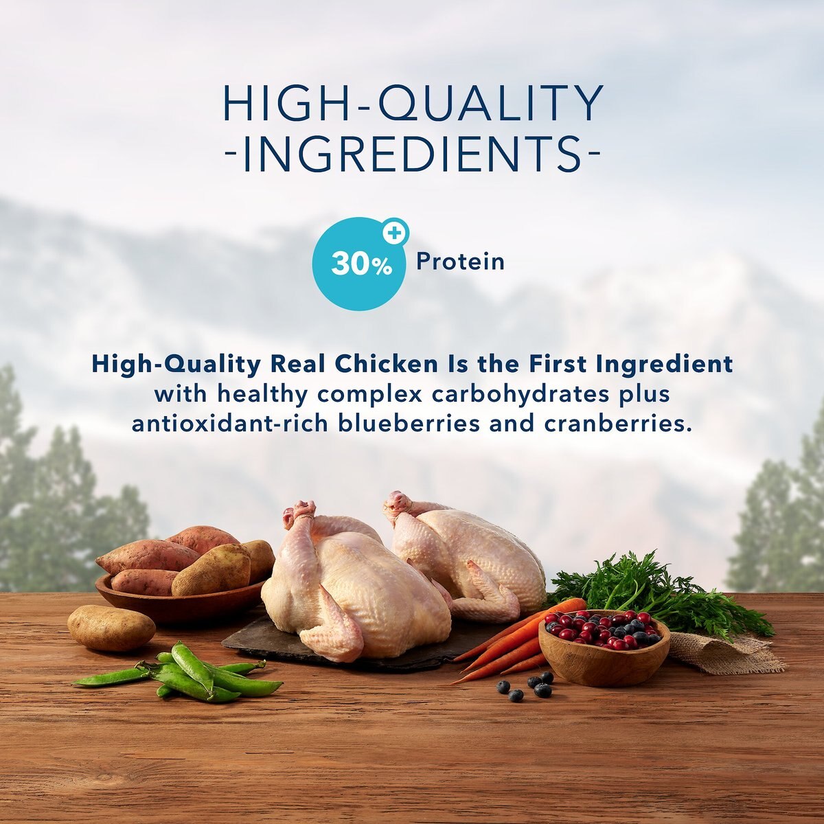 BLUE BUFFALO Wilderness Chicken Recipe Indoor Hairball Control Grain