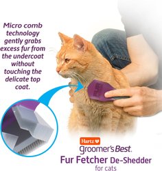 Hartz Groomer's Best Fur Fetcher De-Shedder Cat Brush slide 2 of 8