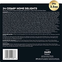 Cesar Home Delights Variety Pack Small Breed Adult Wet Dog Food, 3.5-oz tray, case of 24 slide 2 of 9