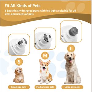 Pawshelf 2-in-1 Dog & Cat Nail Grinders & Clippers