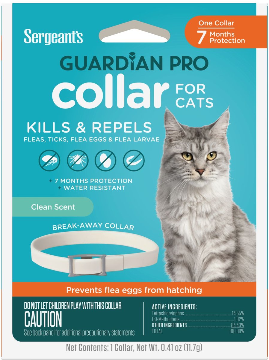 SERGEANT S Guardian Pro Flea Tick Cat Collar Chewy