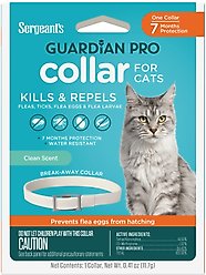 Sergeant's Guardian Pro Flea & Tick Cat Collar