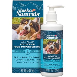 ALASKA NATURALS Wild Alaskan Pollock Oil Liquid Dog Supplement 8