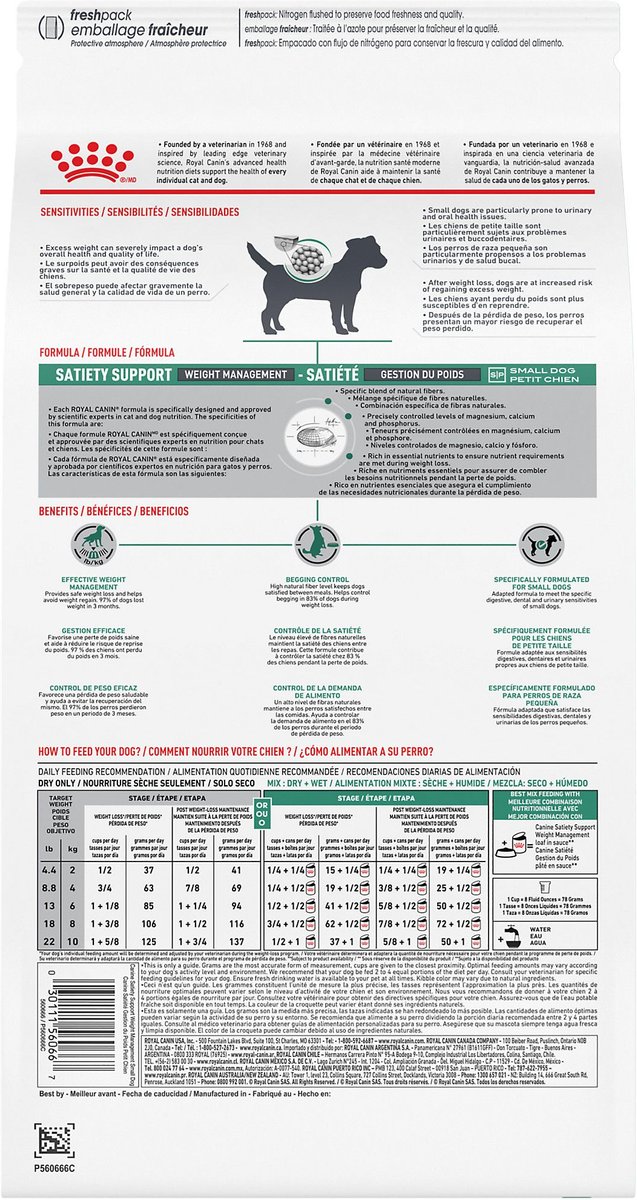 Satiety diet for on sale dogs