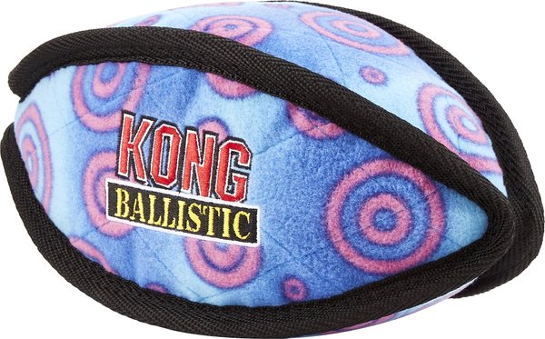 KONG Ballistic Football Dog Toy, Color Varies, Large slide 1 of 6