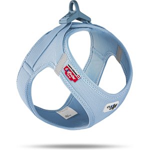 Curli Clasp Vest Air-Mesh Dog Harness, Skyblue, X-Small