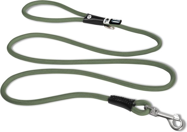 CURLI Stretch Comfort Dog Leash, Moss, Medium - Chewy.com