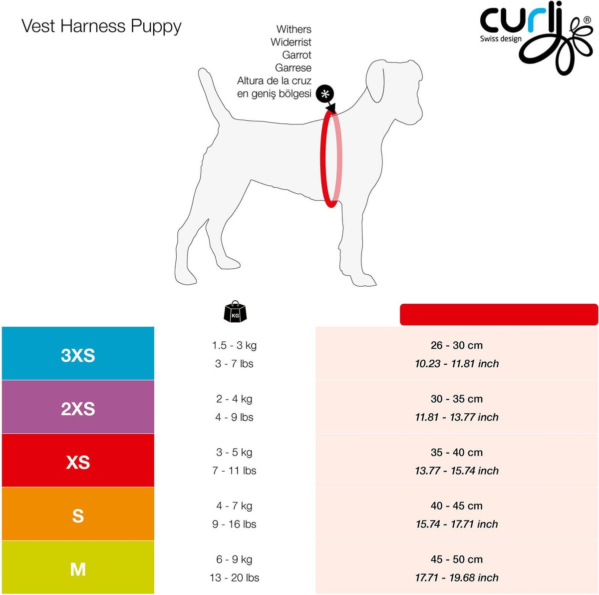 Curli Clasp Air-Mesh Black Vest Small Dog Harness
