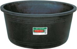 Tuff Stuff Products Super Duty Round Tub Farm Animal Feeder, 15-gal