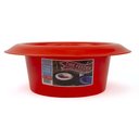 Tuff Stuff Products Universal Round Tire Farm Animal Feeder, 16-qt, Red