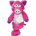 KONG Cross Knots Pig Dog Toy, Medium/Large