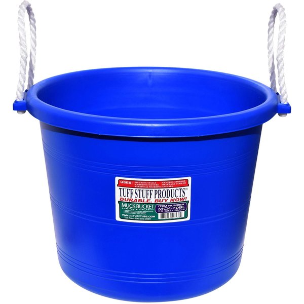 TUFF STUFF PRODUCTS Super Duty Oval Tank Farm Animal Feeder, 40gal